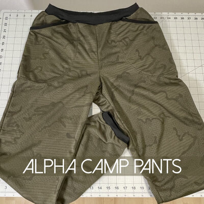 LearnMYOG Alpha Camp Pants