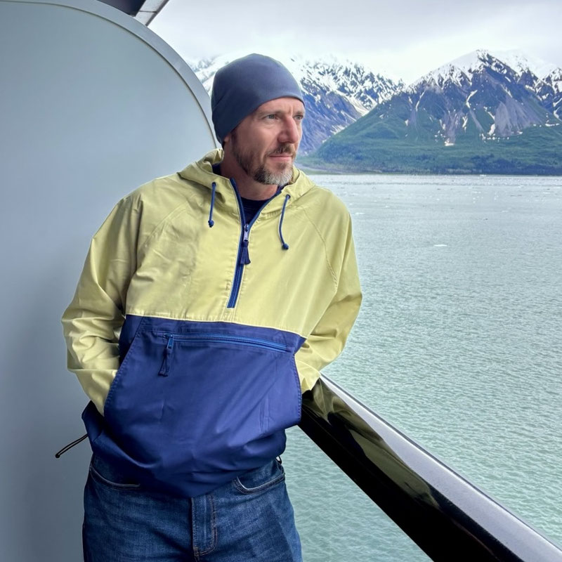 Oversized anorak sewing pattern for outdoor makers.
